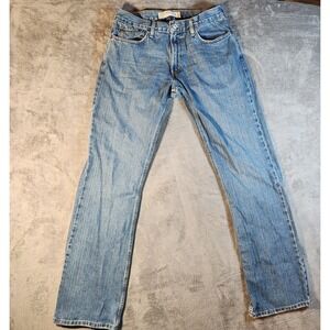 Levis Jeans 527 32x30 Blue Low Slim Wide Leg ‎ Bootcut Medium Wash Denim